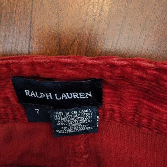 DISNEY MINNIE JEAN JACKET/RALPH LAUREN RED RIBBED SKIRT GIRLS SIZE 7/8 SEE TAGS - Picture 5 of 16